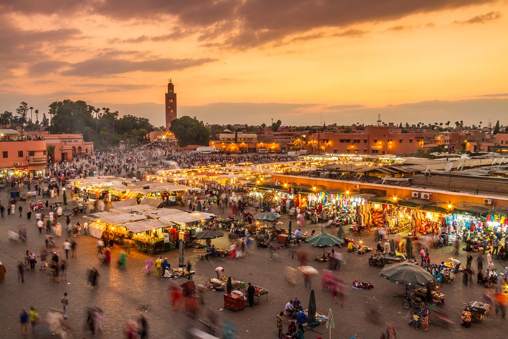 Marrakesh, Casablanca, Rabat